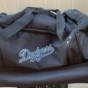 Los Angeles Dodgers Luggage Denco Vintage Black blue Wheels Multiple Pic…